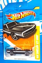 Hot Wheels 2011 New Models #21 &#39;69 Shelby GT-500 Black w/ MC5s - £5.41 GBP