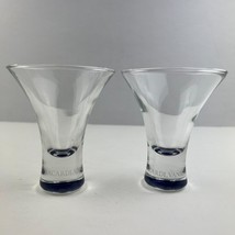 Barcardi Vanilla Rum Cosmopolitan Martini Stemless Cocktail Glass Set - $19.79