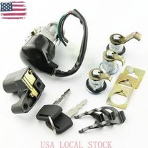 Ignition Switch Seat Lock Key Set Compatible with Honda 35010-KS4-711 CN... - $31.36