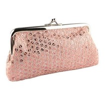 Women Sequins Clutch Evening Party Phone Bag Wallet Purse - £13.38 GBP