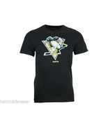 Pittsburgh Penguins - Reebok &quot;High End&quot; NHL Hockey Team Logo T- Shirt - Med - £15.17 GBP