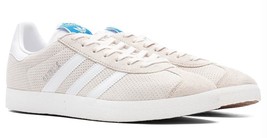 New adidas Men&#39;s Originals Gazelle Sneakers Shoes Wonder White Size 11.5 - $98.99
