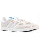 New adidas Men&#39;s Originals Gazelle Sneakers Shoes Wonder White Size 11.5 - $98.99