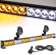 Traffic Advisor Light Bar 35.5 Inch 13 Flash Patterns 32 Led Warning Emergency S - £59.15 GBP