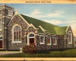 Episcopal Church Paris TX Postcard PC4 - £4.00 GBP