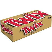 Twix Full Size Caramel Chocolate Cookie Candy Bar 36 Count exp 2025/02 - £34.51 GBP