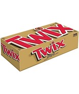 Twix Full Size Caramel Chocolate Cookie Candy Bar 36 Count exp 2025/02 - $43.55