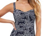 Profile By Gottex D-Cup Shirred Underwire Tankini Top Size 38 - $61.38