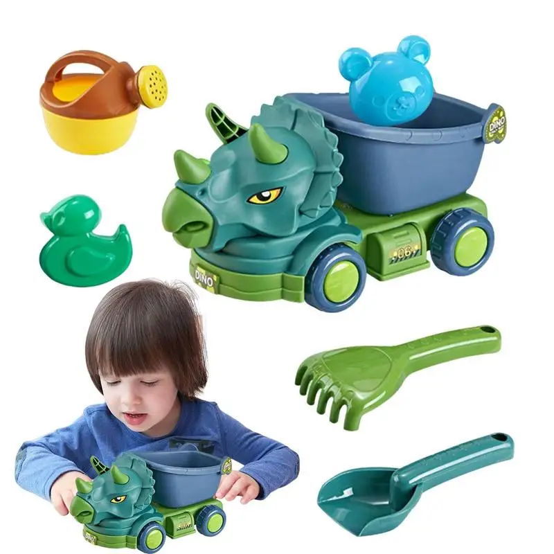 Dinosaur Beach Toys Travel Beach Toys For Kids Bucket For Kids Sand Toys - £40.56 GBP+