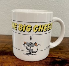 Rare Vintage “THE BIG CHEESE” Mouse Coffee Tea Mug Cup by The Mug Shanty... - $14.95