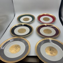 Judah Touro Society Touro infirmary plates set of six Limited Edition RARE - $64.35