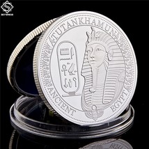 Egyptian King Tut &amp; ISIS Pyramid  Collectors Coin With Case - £5.52 GBP