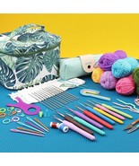 Cotton Yarn Thread Ball For Crochet Knit Hook Set Hand Knitting Needles ... - $558.94 MXN