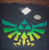 Vintage Style Nintendo The Legend Of Zelda Triforce T-Shirt Large New w/ Tag - $19.80