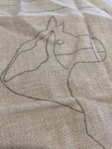 Rug Hooking Pattern Linen Rugwool Studio Small Toy Horse 26x36 - $36.53