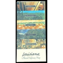DOT Louisiana State Map 1994 Official Highway Vintage Vacation Travel Location - £6.28 GBP