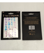 Lot of 2 CAi Para Mi Face &amp; Body Jewels Mix Match Self Adhesive Decor 44... - $16.48 CAD