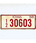1983 United States Iowa Cereal Box Bicycle License Plate 12 30603 - €10,31 EUR