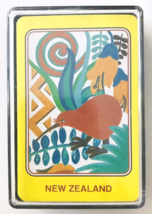1 Deck Vintage Playing Cards New Zealand Kiwi Made in Hong Kong in Plastic Box - £13.06 GBP