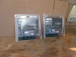 Skil 5AH PWRCORE 20 Lithium-Ion 20 volt Batteries (2) in Retail plastic.... - $136.00