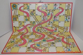 1979 Milton Bradley MB Chutes and Ladders Replacement Game Board - £19.27 GBP