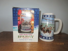 1995 Budweiser Holiday Stein - £6.13 GBP