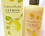 Crabtree &amp; Evelyn Citron Honey &amp; Coriander Bath &amp; Shower Gel 8.5 Fl Oz  - $59.95