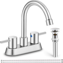 Homikit Rv Vanity Farmhouse Bathroom Sink Faucet With Pop-Up Drain And S... - £30.02 GBP