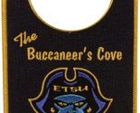 Door Knob Hanger ETSU The Buccanner&#39;s Cove One Sided Logo - £5.52 GBP