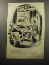 1951 Cartoon by Whitney Darrow, Jr.- I&#39;ve been thinking, Fenton - £14.62 GBP