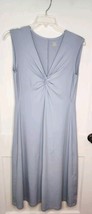 Patagonia Bandha Twist Front A-line Athletic Dress Size XL Pale Blue - $28.05