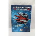 Firestorm Armada Space Combat In A War Torn Galaxy Hardcover Miniatures ... - £35.31 GBP