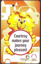 Courtesy Makes Your Journey Pleasant S&#39;pore TransitLink Train/Bus Card - £11.70 GBP
