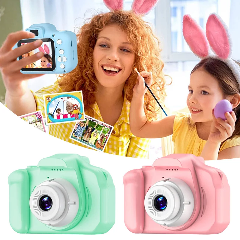 Children Camera 1080P HD Video Children Digital Camera 2 Inch Color Display mini - £9.98 GBP+