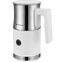 Huogary Electric Milk Frother and Steamer - Stainless Steel Milk Steamer... - £27.94 GBP