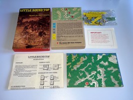Rare Avalon Hill Bookshelf Gamette Little Round Top 1982 Game Complete - $39.59