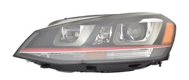 Fit Volkswagen Golf Gti 2014-2017 Left Curve Led Headlight Head Light Lamp Xenon - £788.90 GBP