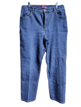 Gloria Vanderbilt Stretch Blue Denim Jeans  - Size 14 Avg. - £23.48 GBP