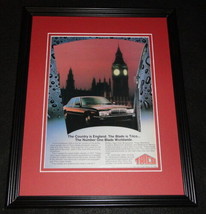1987 Trico Wiper Blades Big Ben England Framed 11x14 ORIGINAL Advertisement - $34.64