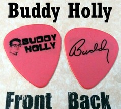 Buddy Holly Classic Rock band 2-sided novelty signature guitar pick  (S-... - £6.23 GBP
