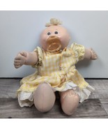 Vintage 1985 Cabbage Patch Kids Bald Brown Eyed Preemie Baby Doll With P... - €20,00 EUR