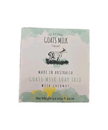 The Natural Goats Milk Soap 3 Bars w/ Coconut – Made in Australia – Gent... - €16,20 EUR
