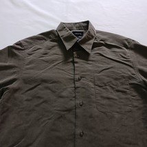 Claiborne RN#52002 Men's Green Button Up Shirt Long Sleeve Size Large image 6