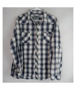 Surplus 88808C-2O9-Wing D Men&#39;s Pearl Snap Long Sleeve Shirt Size XXL - $360.13 MXN