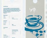 NCL Cabin Breakfast Order Door Hangar Menu Norwegian Cruise Line  - £12.66 GBP