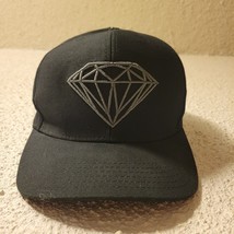 Diamond Supply Co. Brilliant Logo Black Mens Sport Snapback Hat - $15.45