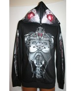 FEAR FACTORY Genexus Terminator Full Zip Hoodie JACKET S Industrial Heav... - $647.56 MXN