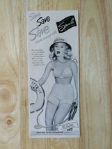 Vintage 1950 Spun-lo Rayon Fabric Original Ad - 921 - $6.64
