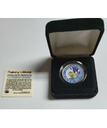 Operation Iraqi Freedom War US Statehood Quarter in Suede Gift Box US Mi... - $177.39 MXN