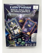 Disney Pixar Buzz Lightyear Galactic Attack Card &amp; Dice Board Game Zurg New - $107.78 MXN